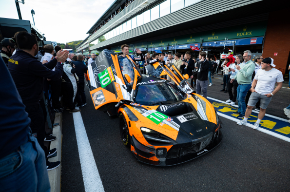 McLaren and Garage 59 celebrate World Endurance Championship success at Spa-Francorchamps
